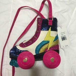 Betsey Johnson Roller girl crossbody bag